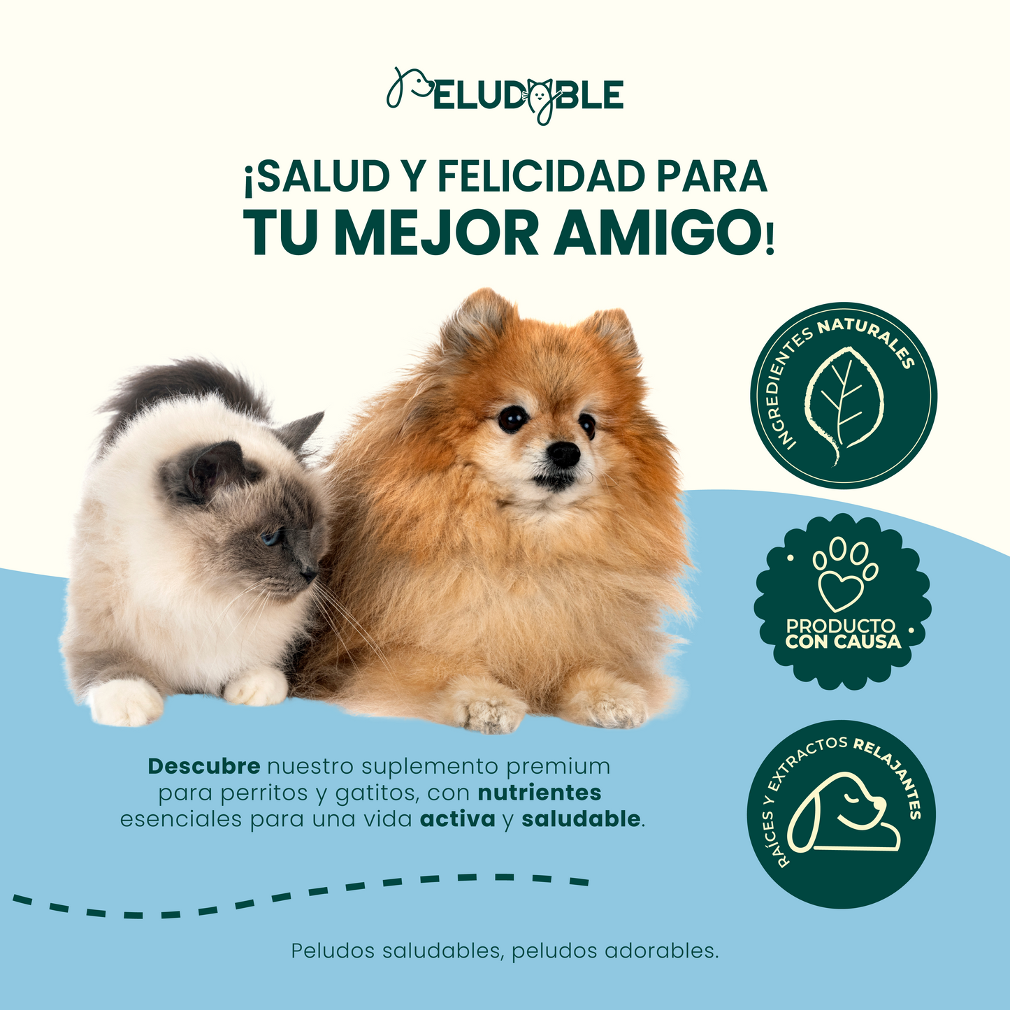 Relajación Suplemento Alimenticio Para Mascotas